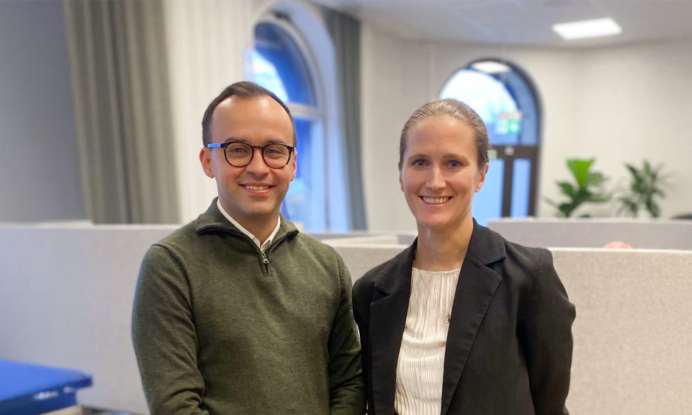Dragan Topic och Jonna Hagelbrand